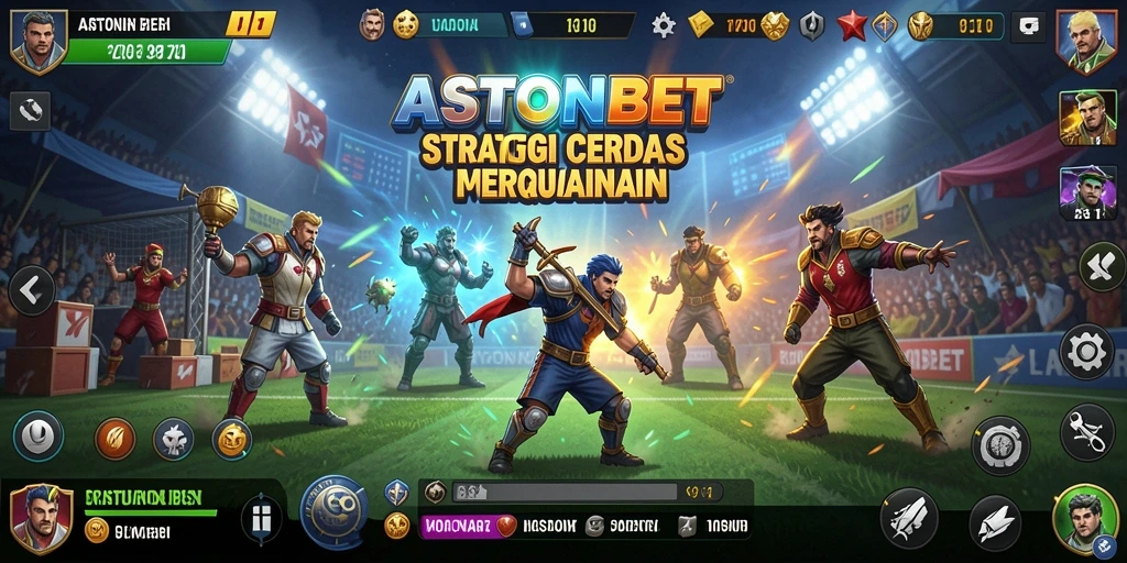 Gameplay strategis ASTONBET yang penuh tantangan.