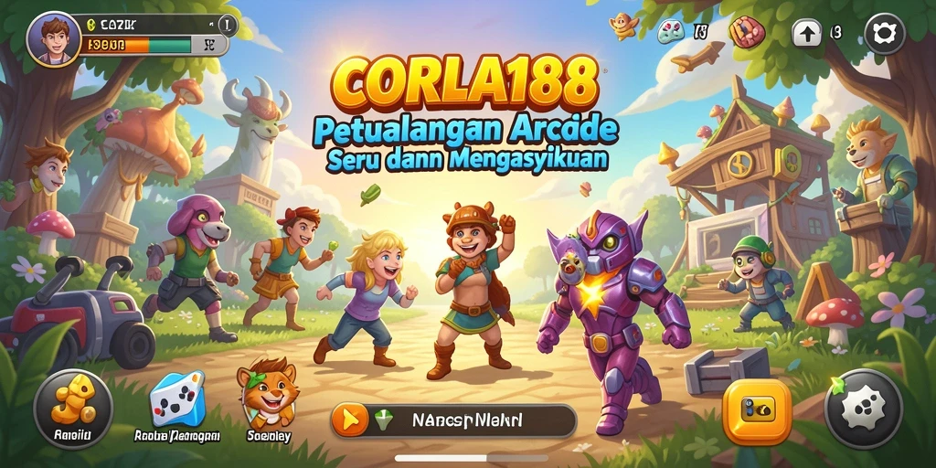 Tampilan gameplay menegangkan di CORLA188 dengan grafis yang menawan.