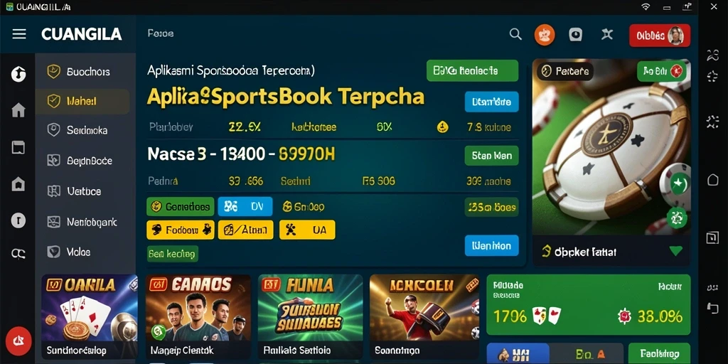 Tampilan gameplay CUANGILA menampilkan taruhan olahraga yang menarik.
