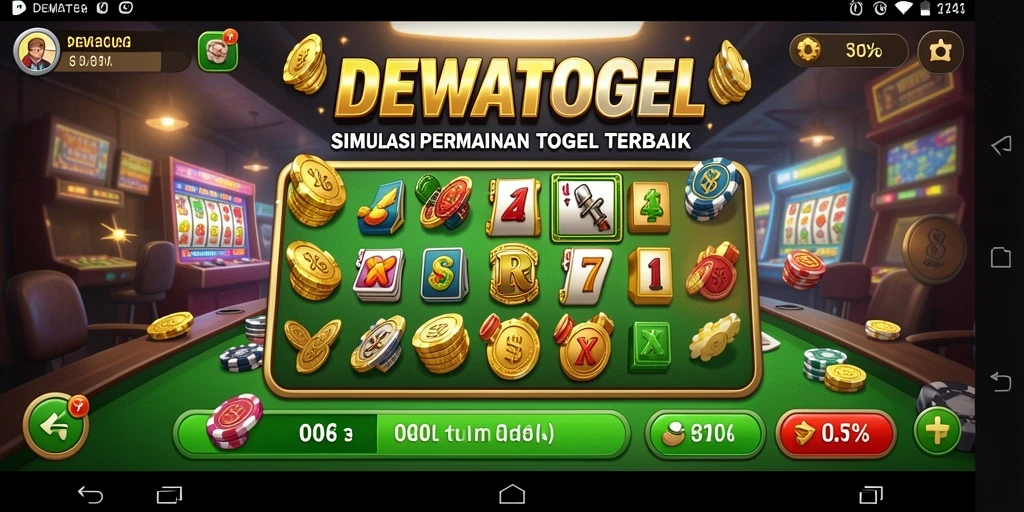Tampilan screenshot DEWATOGEL yang menunjukkan keseruan gameplay simulasi.