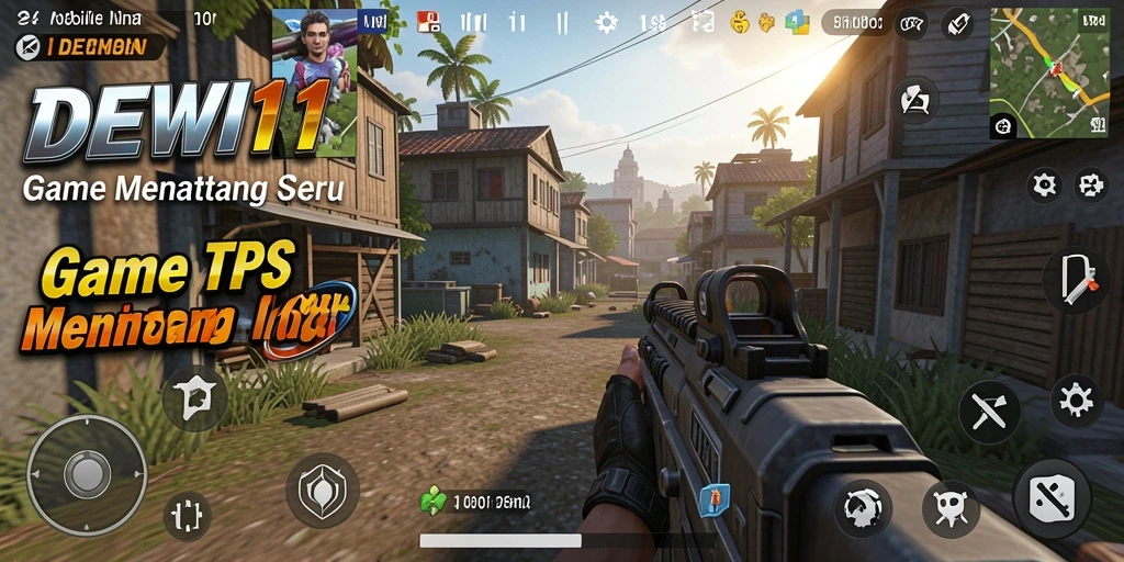Gameplay seru DEWI11 dengan momen aksi menegangkan.