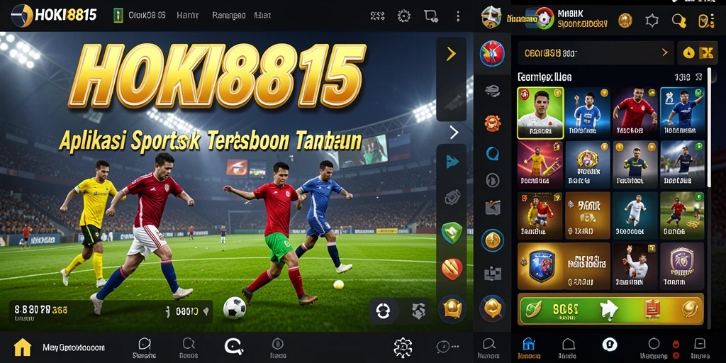 Tampilan gameplay HOKI8815 yang menarik dengan berbagai pilihan taruhan.