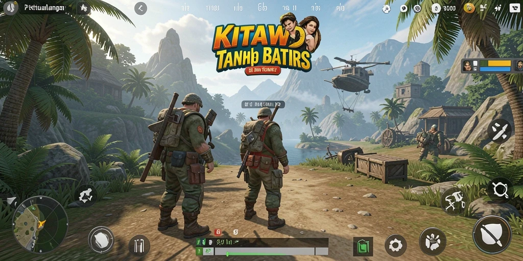 Tampilan gameplay seru di dunia terbuka KITAWD.